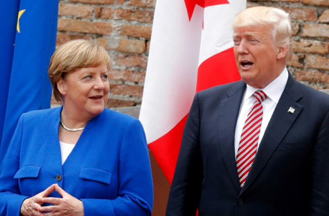 Trump, Merkel to Meet Ahead of Tricky G20 Talks: Berlin